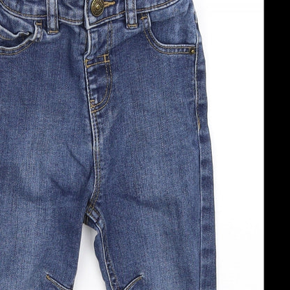 George Baby Blue  Denim Capri Jeans Size 18-24 Months