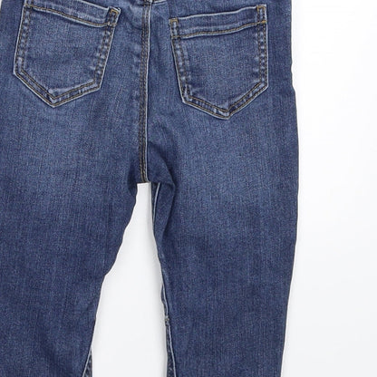 George Baby Blue  Denim Capri Jeans Size 18-24 Months