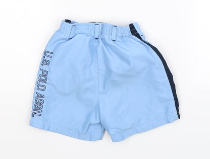 US Polo Assn. Boys Blue   Cropped Trousers Size 12 Months  - Shorts