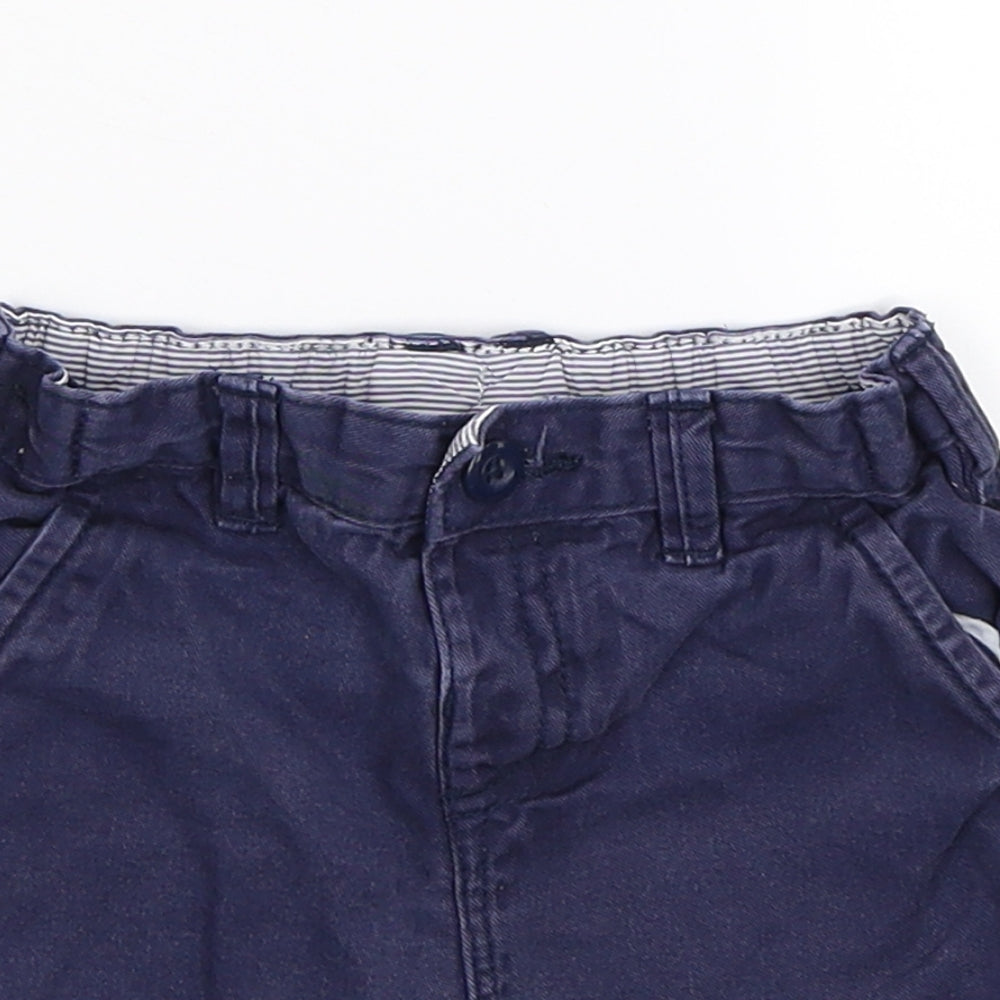 George Boys Blue   Cropped Trousers Size 12-18 Months