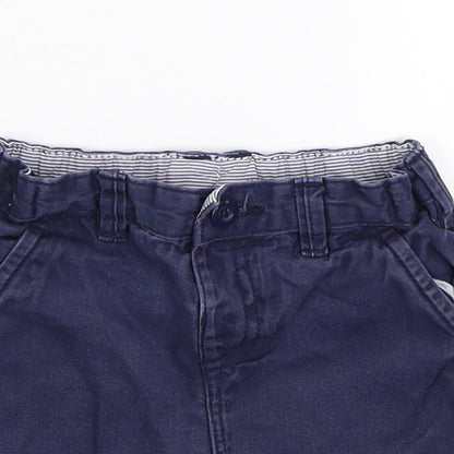 George Boys Blue   Cropped Trousers Size 12-18 Months