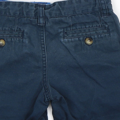 John Lewis Boys Blue   Chino Shorts Size 2 Years