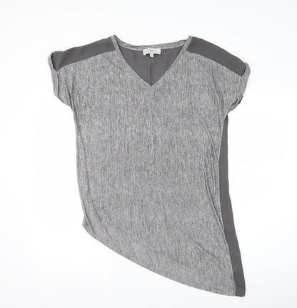 Womens UK Size 8 NEXT Grey Basic T-Shirt