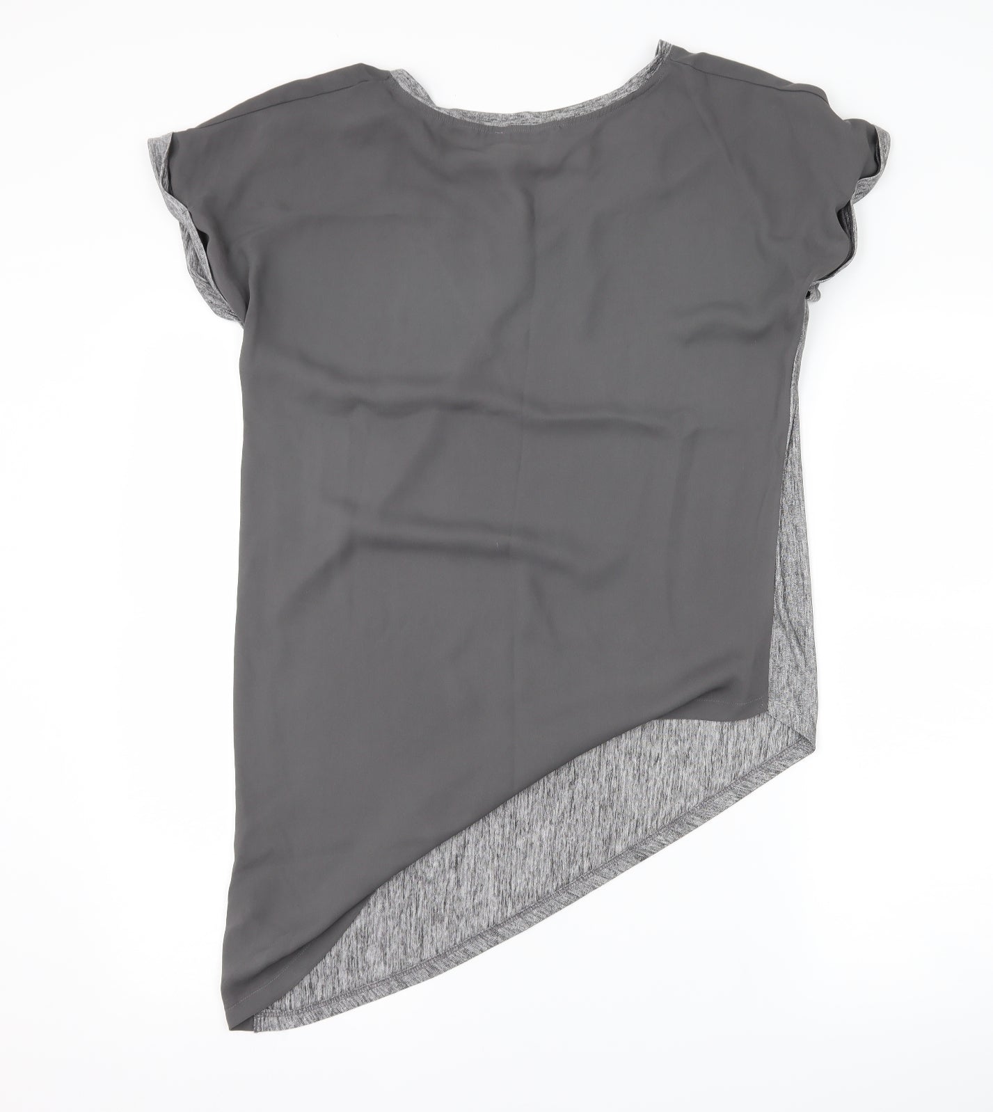 Womens UK Size 8 NEXT Grey Basic T-Shirt
