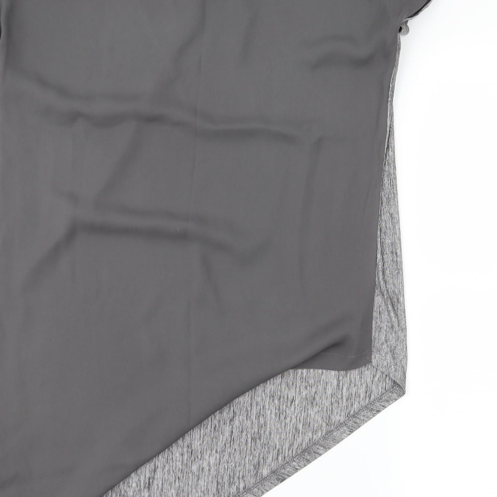 Womens UK Size 8 NEXT Grey Basic T-Shirt
