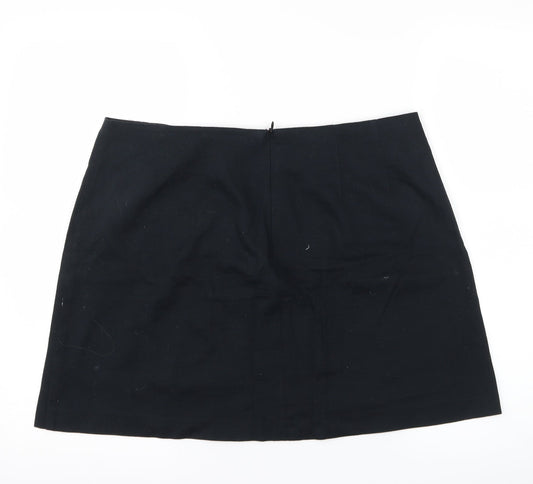 F&F Womens Blue   A-Line Skirt Size 14