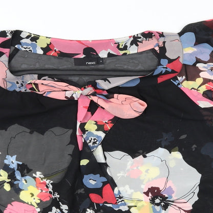 Womens UK Size 12 NEXT Black Basic Blouse