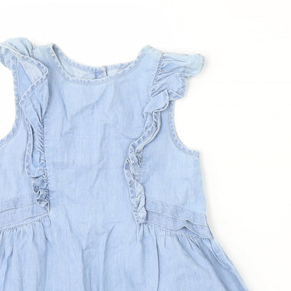 NEXT Girls Blue   A-Line  Size 18-24 Months