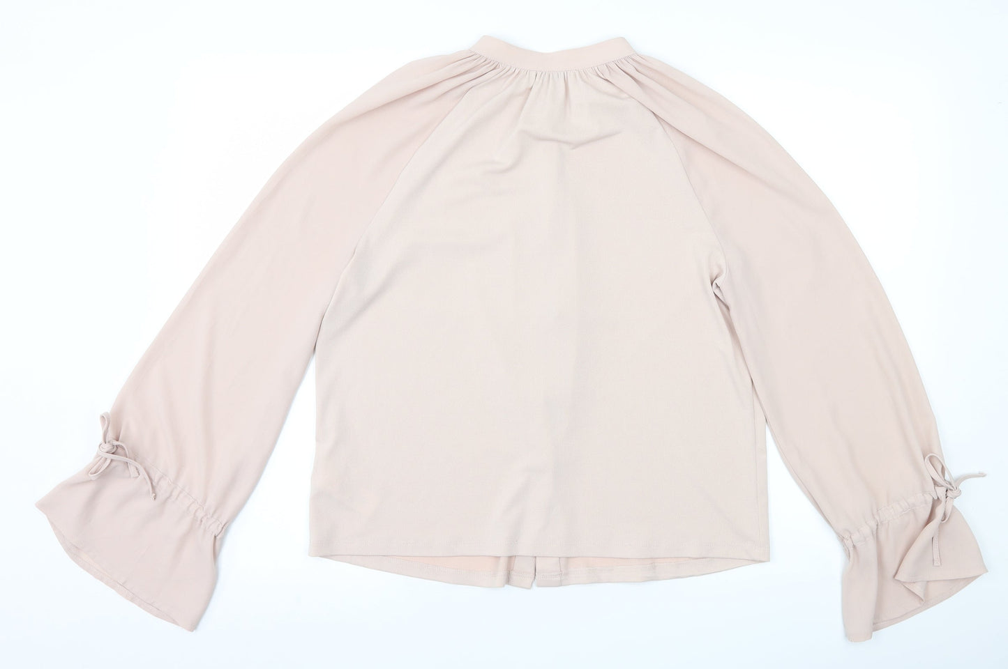 Womens UK Size 12 NEXT Pink Basic Button-Up