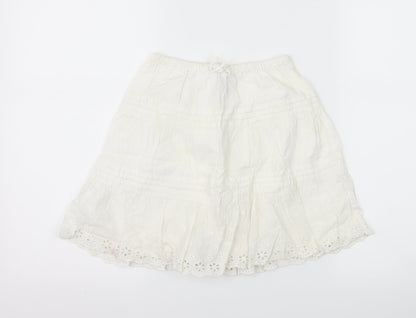 Gap Girls White   A-Line Skirt Size 3 Years
