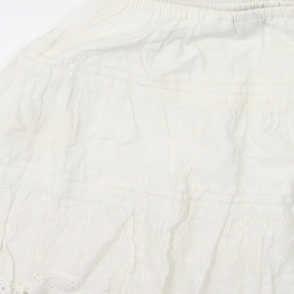 Gap Girls White   A-Line Skirt Size 3 Years