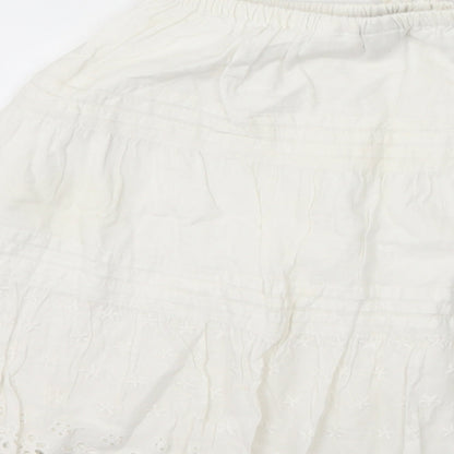 Gap Girls White   A-Line Skirt Size 3 Years