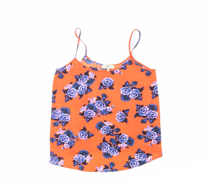 papya Womens Multicoloured Floral  Basic Blouse Size 10
