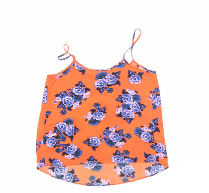 papya Womens Multicoloured Floral  Basic Blouse Size 10