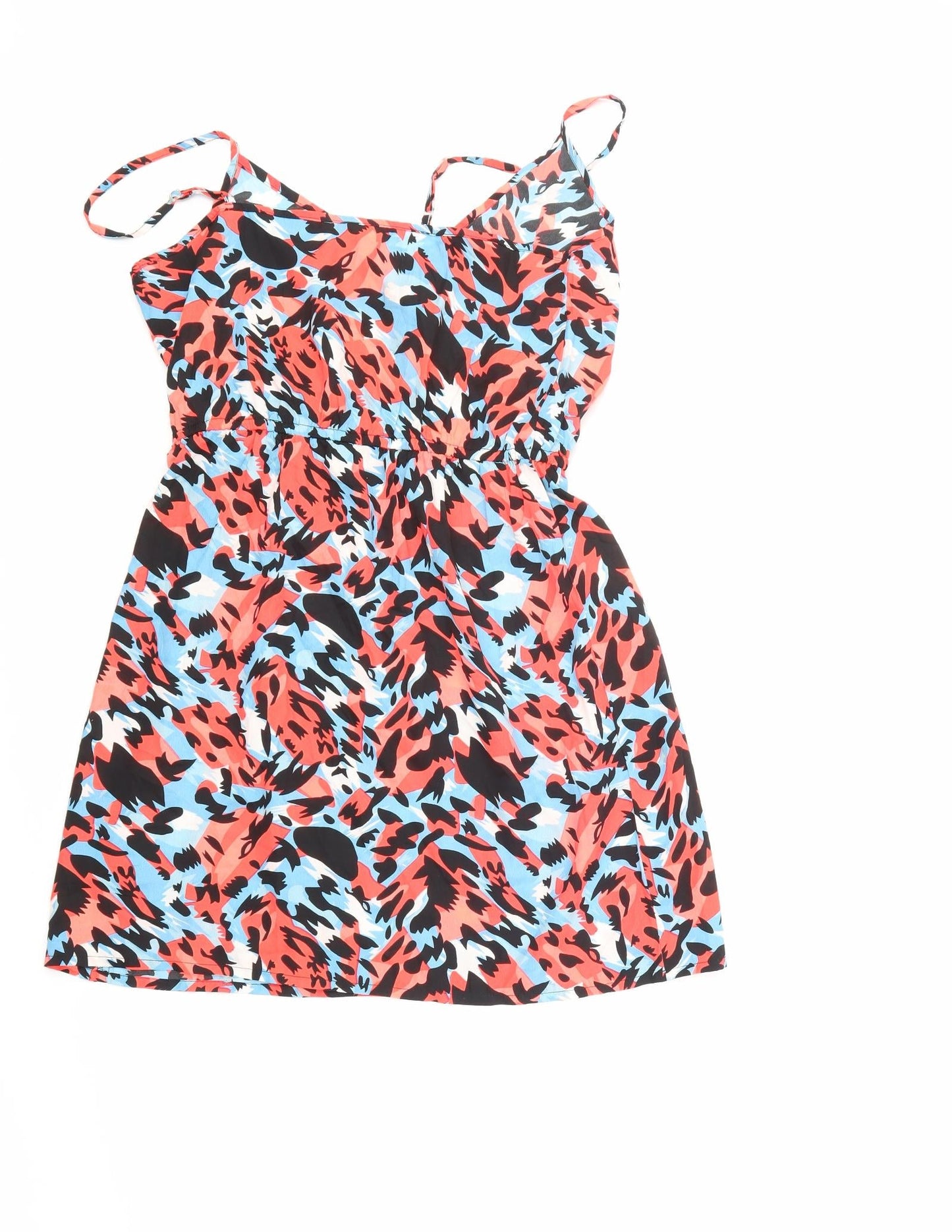 Preworn Womens Multicoloured Animal Print  A-Line