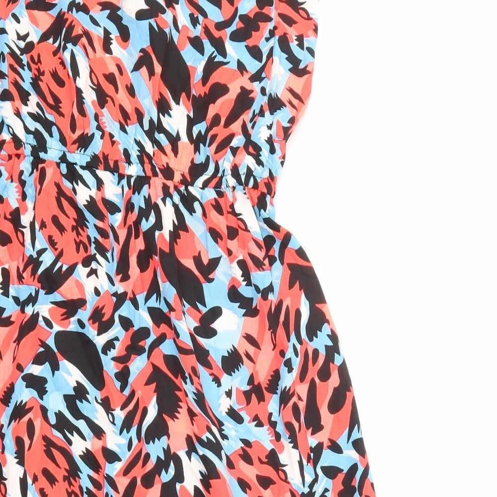 Preworn Womens Multicoloured Animal Print  A-Line