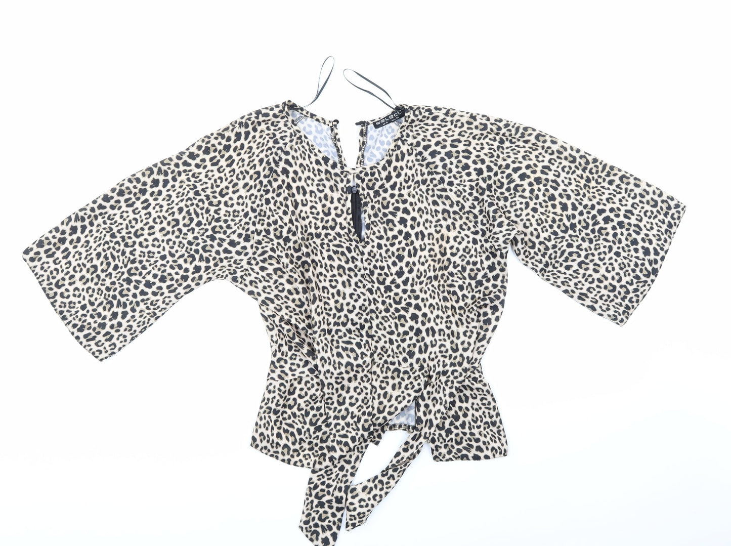 Womens UK Size 8 Select Multicoloured Basic Blouse