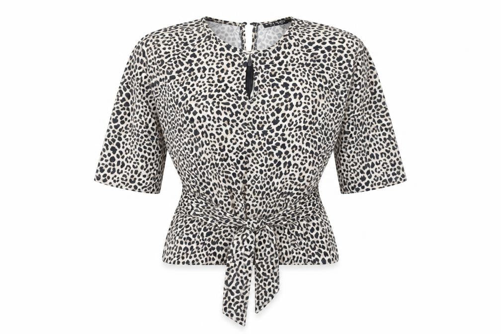 Womens UK Size 8 Select Multicoloured Basic Blouse