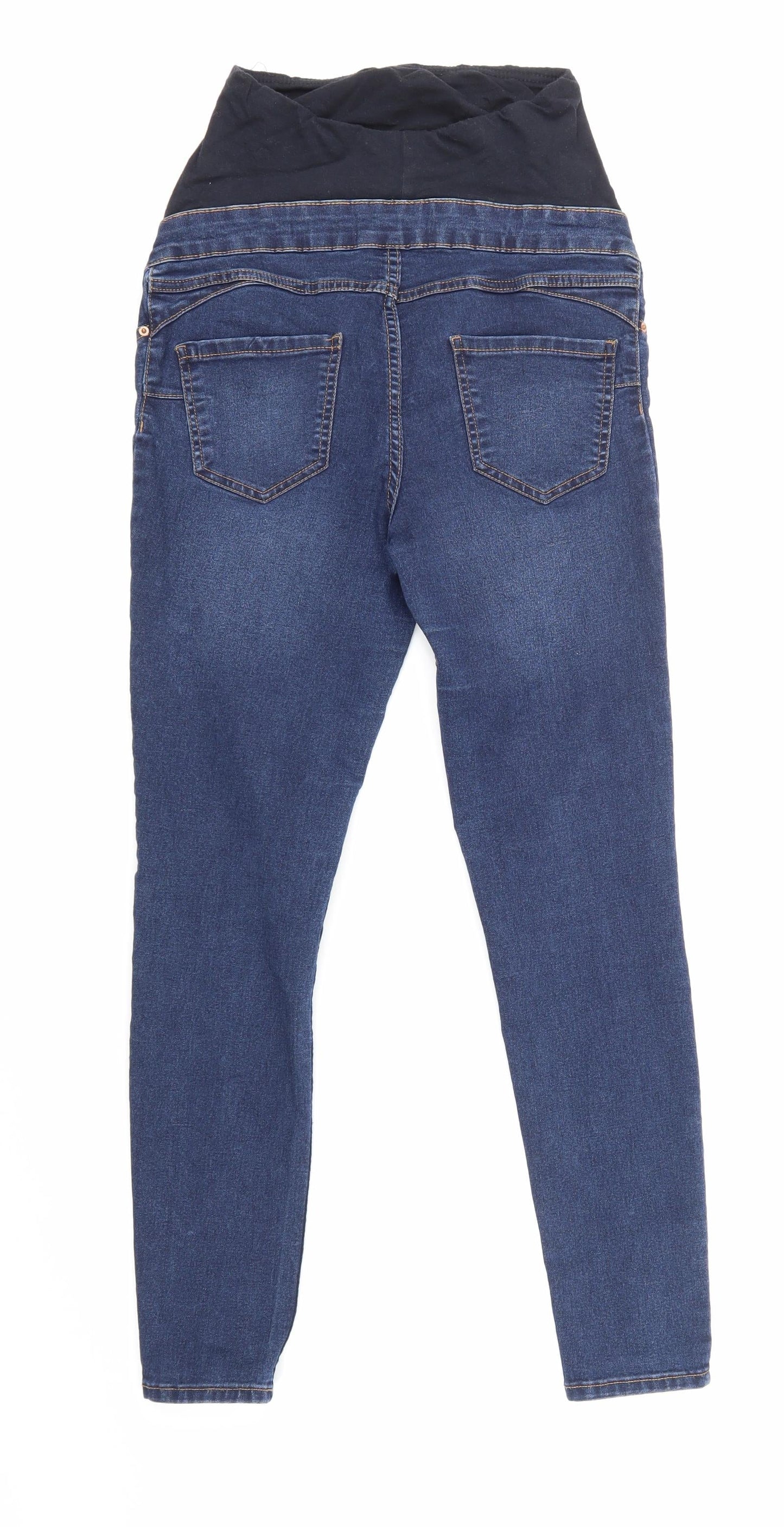 Lift & Shape Womens Blue   Straight Jeans Size 8 L27 in