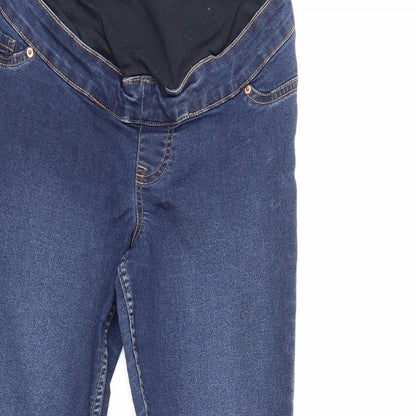 Lift & Shape Womens Blue   Straight Jeans Size 8 L27 in