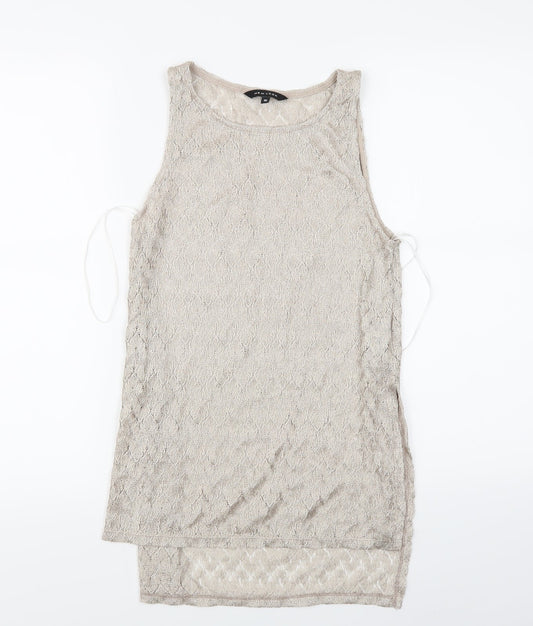 New Look Womens Ivory   Slip Dress  Size 10