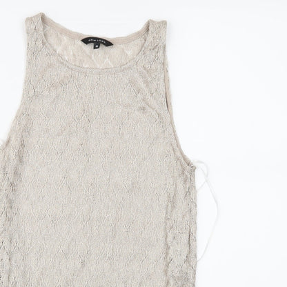 New Look Womens Ivory   Slip Dress  Size 10
