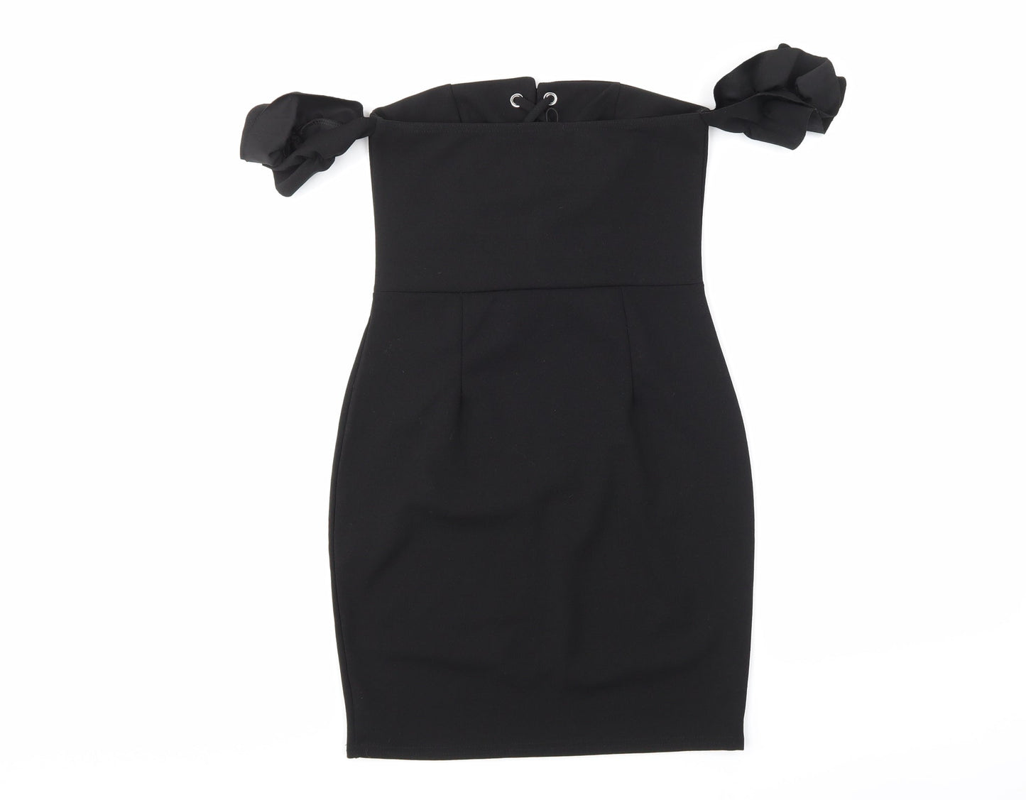I SAW IT FIRST Womens Black   A-Line  Size 8