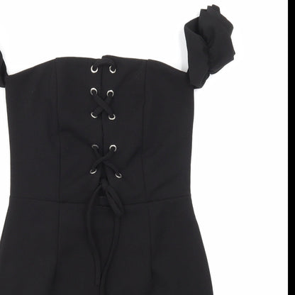 I SAW IT FIRST Womens Black   A-Line  Size 8