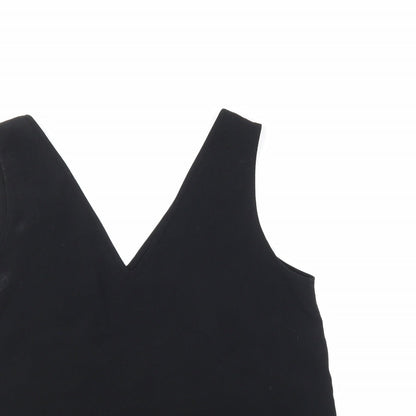 Womens UK Size  M&S Collection Black Basic Blouse