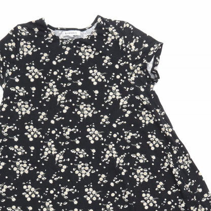 Glamorous Womens Multicoloured Floral  T-Shirt Dress  Size S