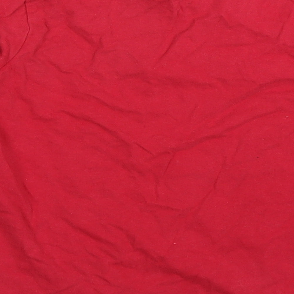 Nutmeg Boys Red   Basic T-Shirt Size 5-6 Years
