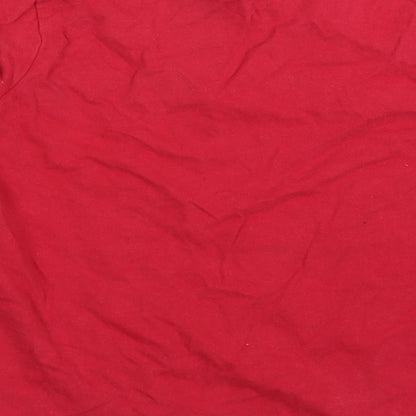 Nutmeg Boys Red   Basic T-Shirt Size 5-6 Years