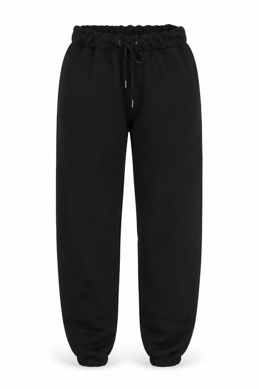 Womens UK Size 8 ASOS Regular Fit Sweatpants Black Trousers