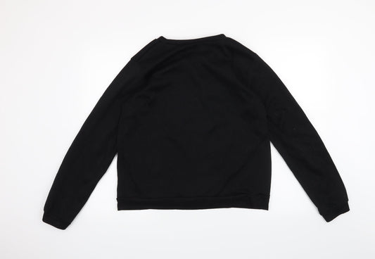 Preworn Womens Black   Pullover Jumper Size XL