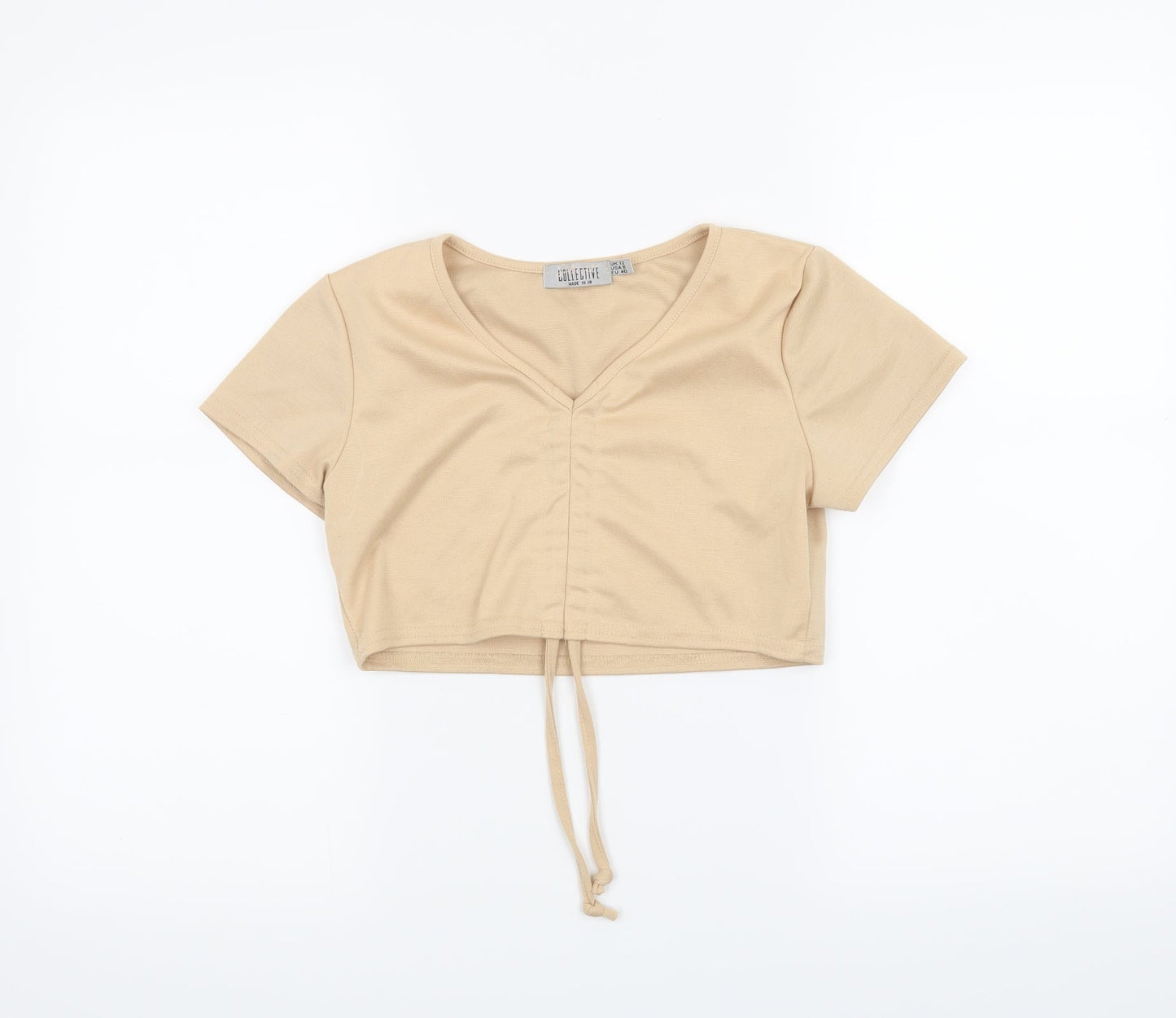struct collective Womens Pink   Cropped T-Shirt Size 12