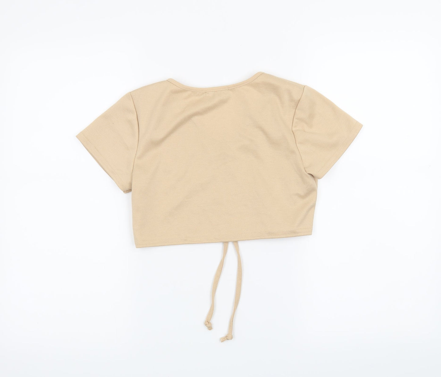struct collective Womens Pink   Cropped T-Shirt Size 12