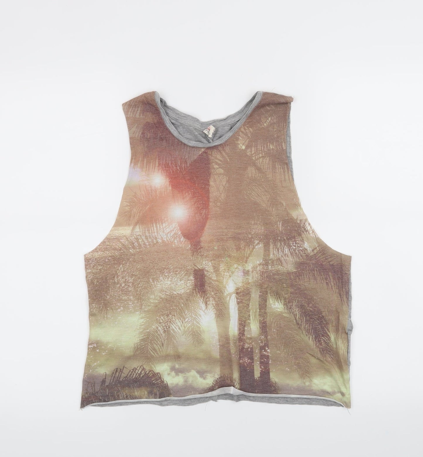 Diverse Womens Beige   Basic Tank Size XS