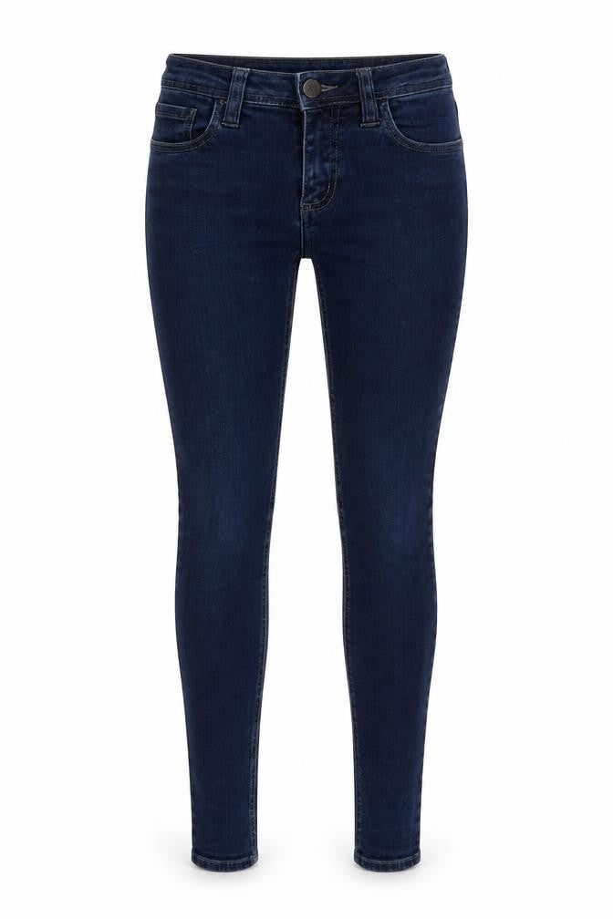 Womens UK Size 6 Diverse Regular Fit Skinny Blue Jeans