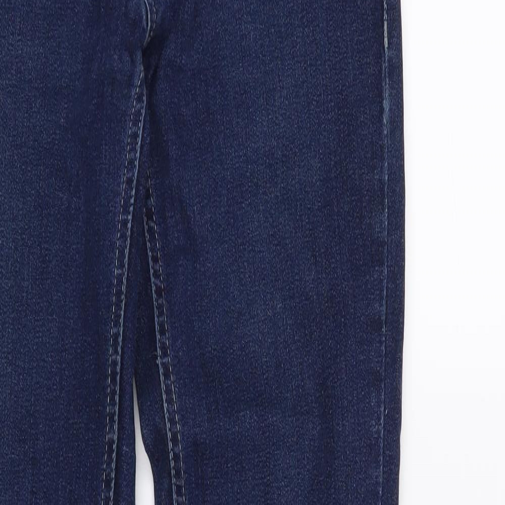 Womens UK Size 6 Diverse Regular Fit Skinny Blue Jeans
