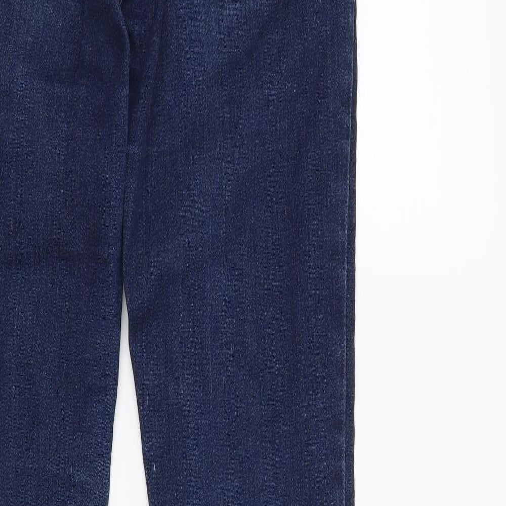 Womens UK Size 6 Diverse Regular Fit Skinny Blue Jeans
