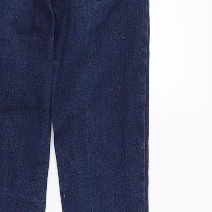 Womens UK Size 6 Diverse Regular Fit Skinny Blue Jeans