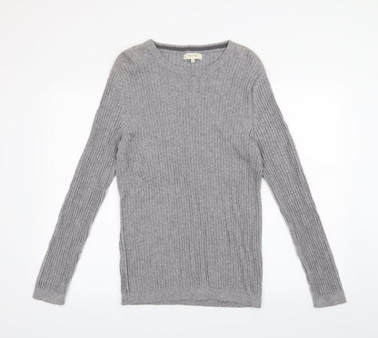 River Island Mens Grey   Pullover Jumper Size L
