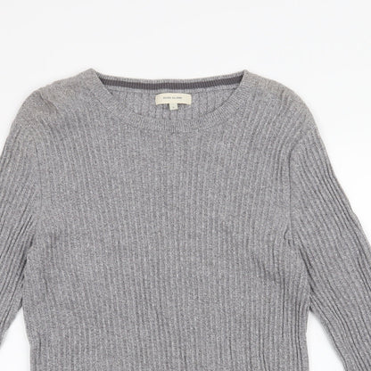 River Island Mens Grey   Pullover Jumper Size L