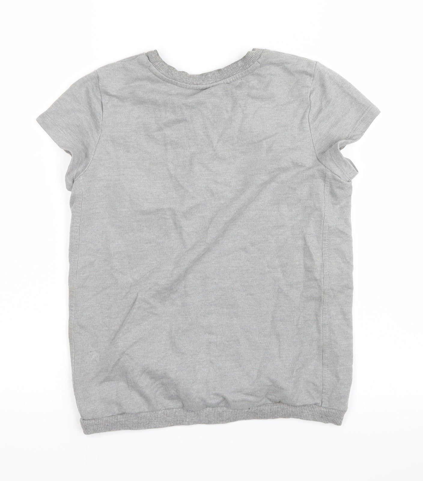 tammygirl Girls Grey   Basic T-Shirt Size 9-10 Years
