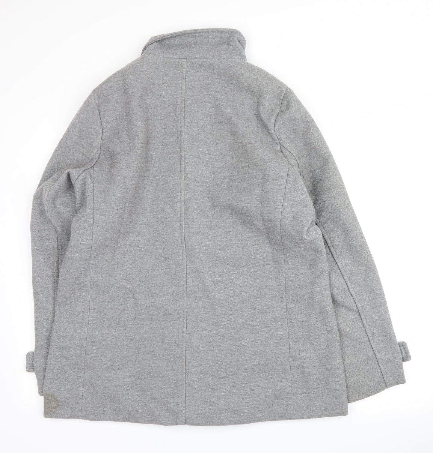 atmosphre Womens Grey   Trench Coat Coat Size 16