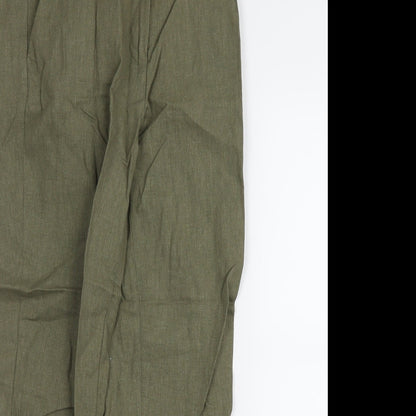 H&M Womens Green   Trousers  Size 6