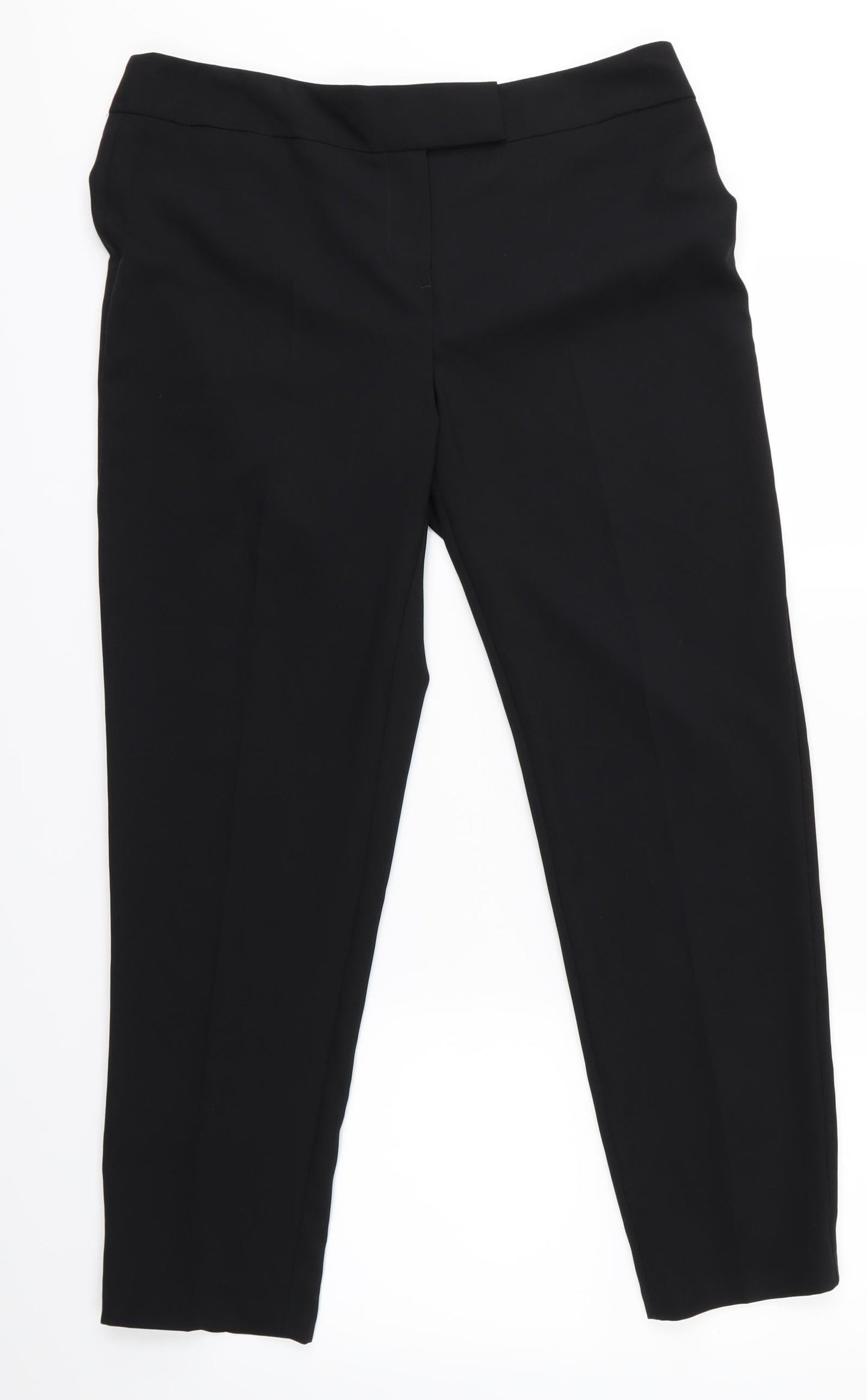 George Womens Black   Dress Pants Trousers Size 14 L28 in