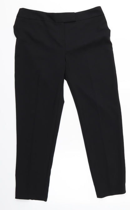 George Womens Black   Dress Pants Trousers Size 14 L28 in