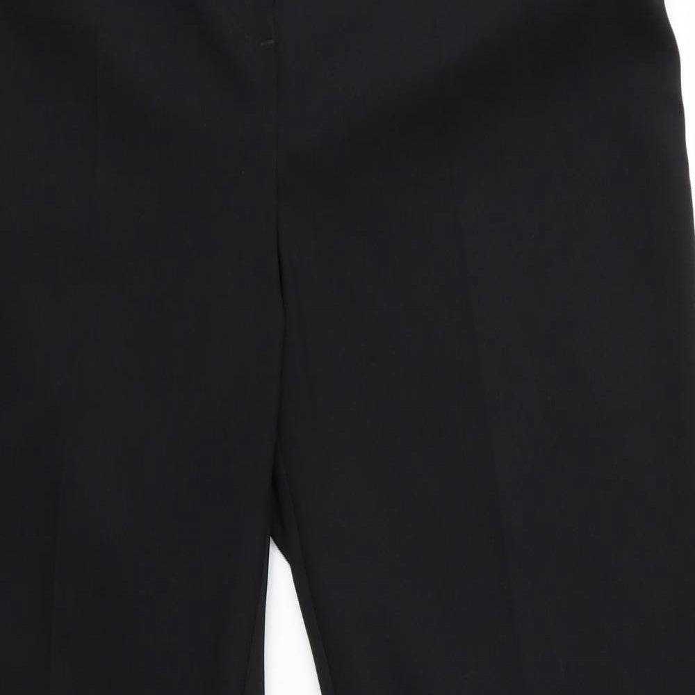George Womens Black   Dress Pants Trousers Size 14 L28 in