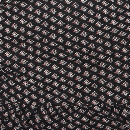Marks and Spencer Womens Black Geometric  Shirt Dress  Size 12  - Flower detail